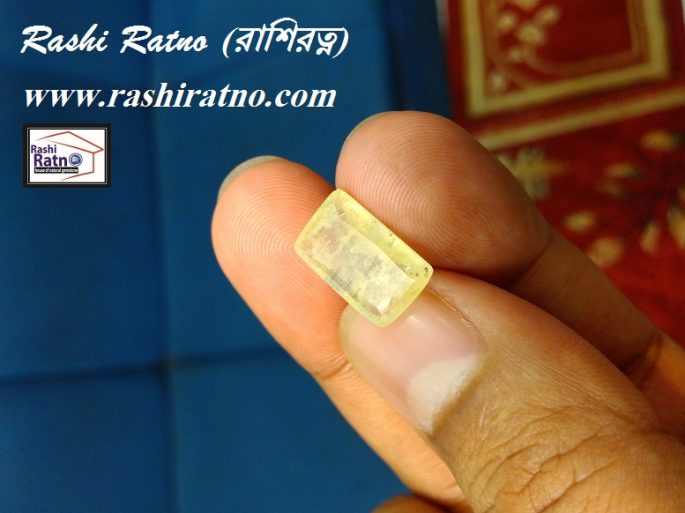 Rotno Pathor Pokhraz Stone (রত্ন পাথর সিলনি পোখরাজ) - Image 3