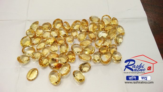 Golden Topaz Stone (রত্ন পাথর গোল্ডেন টোপাজ)