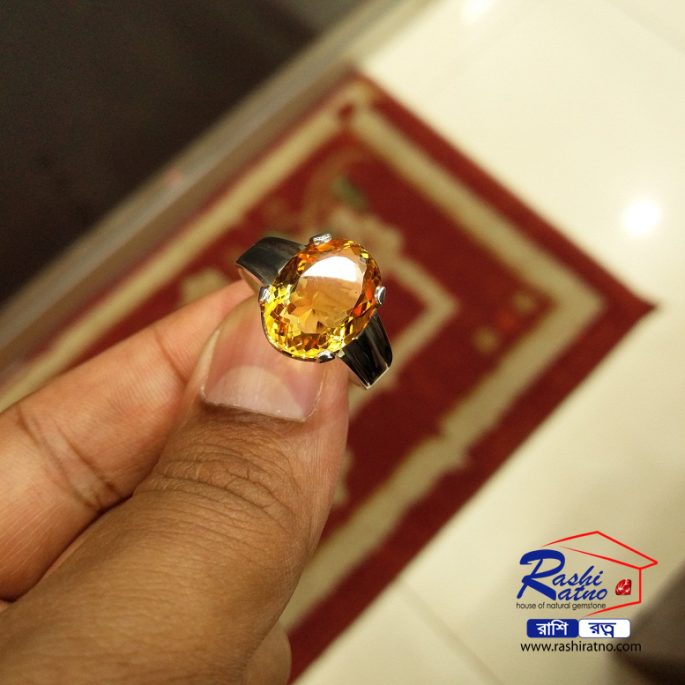 Golden Topaz Stone (গোল্ডেন টোপাজ স্টোন)